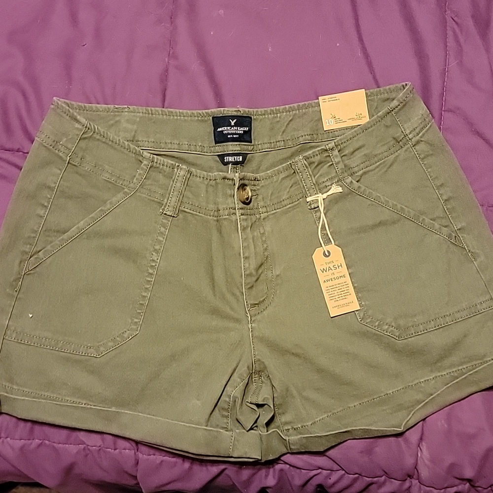 American Eagle Low Rose Shorts